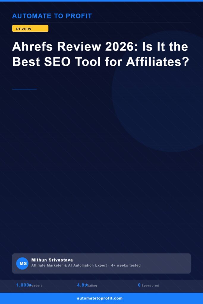 ahrefs review