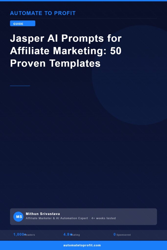 jasper ai prompts affiliate marketing