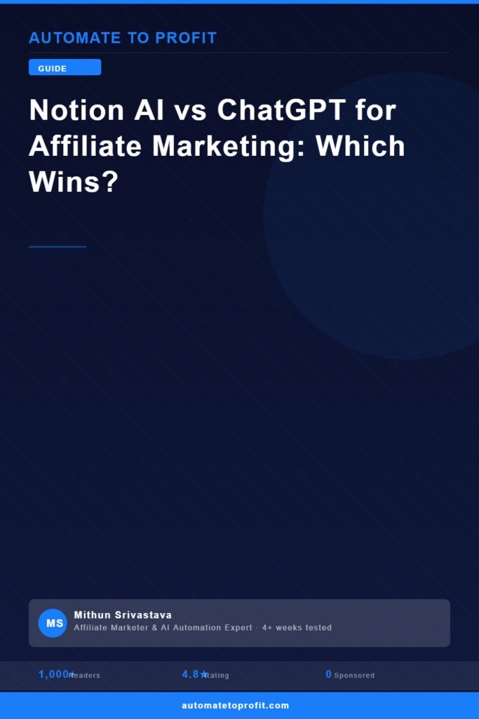 notion ai vs chatgpt affiliate marketing