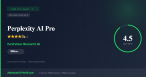 Perplexity AI Pro review for affiliate marketers — tested with real spend